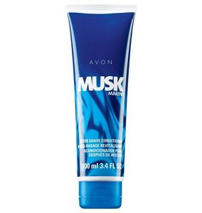 Musk marine for men after shave conditioner